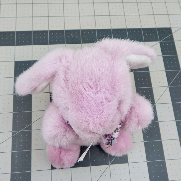 Charter Club Bunny Rabbit Plush Lavender Purple 6 Inch Sound Box Non Working - Picture 6 of 11